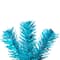 4ft. Pre-Lit Medium Turquoise Pine Artificial Christmas Tree, Clear Lights